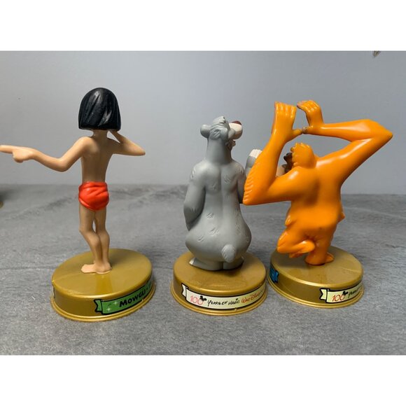 Disney 100 Years Mowgli Baloo King Louie 1967 Figurines Collectible McDonalds 20 - Picture 5 of 9